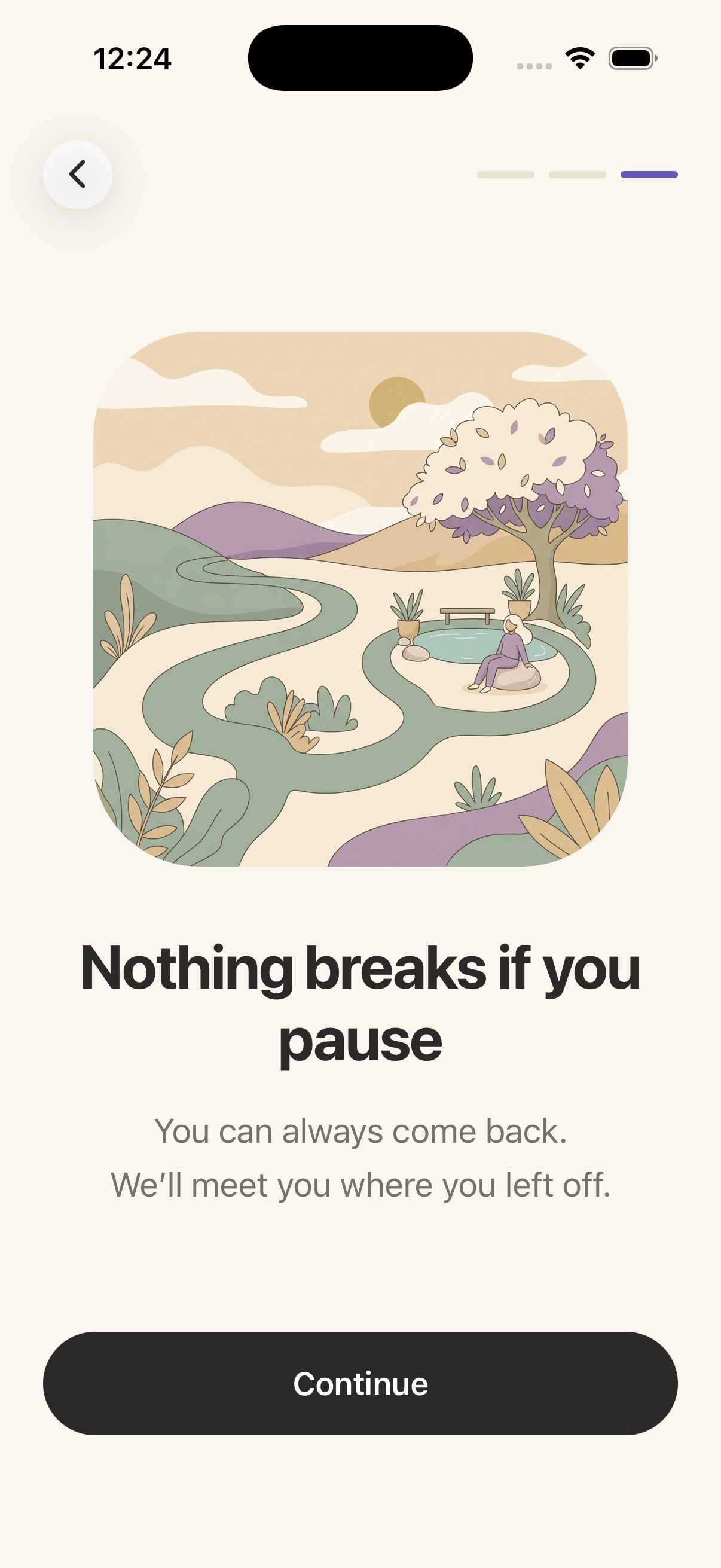 PaceFlo App Screen 2